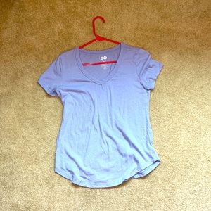 T-shirt, SO, S, purple